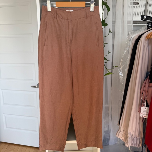 Aritzia Linen Pants (size 4) - Picture 7 of 7